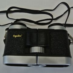 Crystar クライスター コンパクト スポーツグラス 双眼鏡 黒 3x28 日本製 超美品の画像