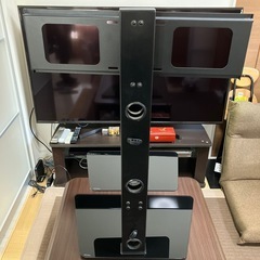 LG製65インチテレビ用スタンドの画像