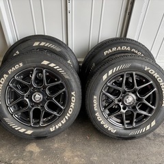 ハイエース16インチアルミセット　