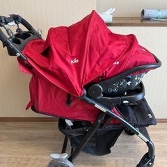 A型 ベビーカー 新生児〜 joie チャイルドシートの画像