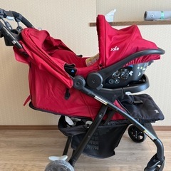 A型 ベビーカー 新生児〜 joie チャイルドシートの画像