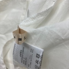 ☆値下げ☆W2504-403 ems excite ブラウス ホワイト レディース Fサイズ 中古の画像