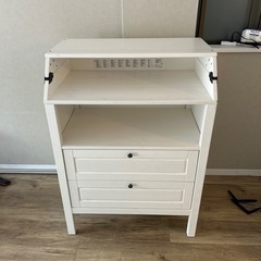 本日最終！IKEA オムツ替え台SUNDVIKスンドヴィーク/チェスト-ホワイトの画像