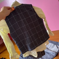 120cm 男の子　入学式スーツの画像
