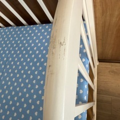 ベビーベッド ミニ マットレス付き の画像