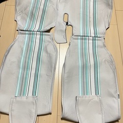 【中古】ムーブキャンバス シートカバー 前列分のみ 