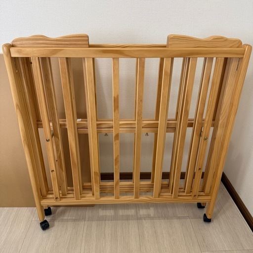 除菌清掃済　☆美品☆　大和屋　パタン　折りたたみミニベビーベッド　すのこ　完品 楽天市場】【1種類を選べる】パタン 折りたたみ ミニベビーベッド(1台