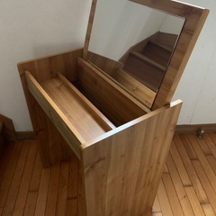 鏡台　机　収納