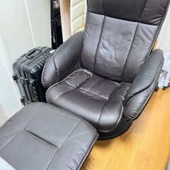 【無料/お引渡し】1人用ソファ(カウチ付き)
