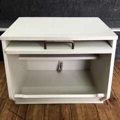 ▼値下げ▼収納ボックス フタ付き 木製 ※少々難あり 店頭販売 南区花畑の画像