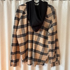 Ｈ＆Ｍ サイズS チェックパーカーの画像