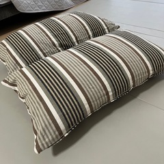 2個セット　IKEA クッション　40×65 カバー　本体