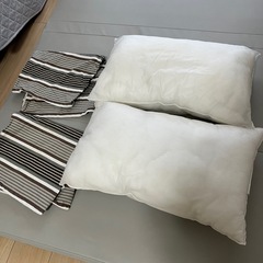 【1個のみ！！】IKEA クッション　40×65 カバー　本体の画像