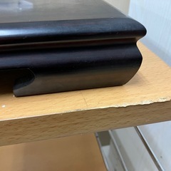 ☆値下げ☆Y2504-407 花台 飾り台 木製 キズ汚れ有り　の画像