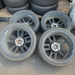  WEDS Kranze Scintill クランツェ シンティル 168evo 18×7.5J 5×100 ノーマルタイヤ 215/40R18 20年製の画像
