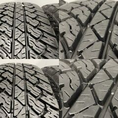 【BS DUELER A/T 245/75R17】夏タイヤ【MLJ XTREME-J エクストリームJ 17インチ 7.5J5HPCD127+40】バリ溝 ブラック ラングラー等　(MTF006)クレジットカード QRコード決済可能の画像