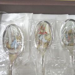 ピーターラビット スプーン 5本セット シルバー 12.5cm ASAHI カトラリーセット 札幌 西岡店の画像