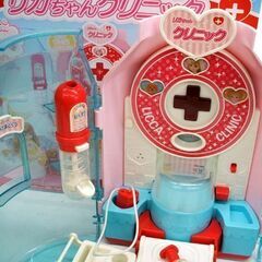 ピコピコしんだん リカちゃんクリニック 箱付き 病院　欠品・ねずみ/お薬/紙小物　一部ジャンク箇所あり　おもちゃ　人形遊び　☆ PayPay(ペイペイ)決済可能 ☆ 札幌市 豊平区 平岸 平岸店の画像