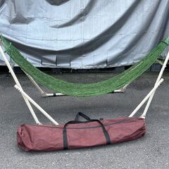 ハンモック 自立式 スタンド 収納バック付 アウトドア キャンプ...