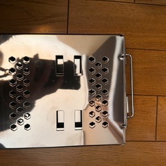 ソロキャンプ用 焚き火台の画像
