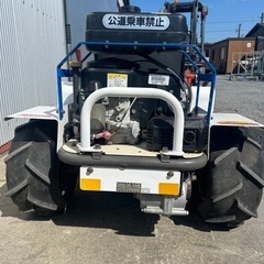 ラビットモア 乗用草刈機　JM80D 草刈機 実動品の画像
