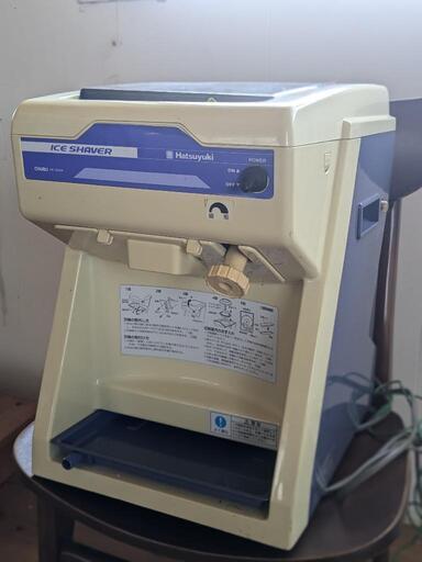 業務用 中部コーポレーション 初雪 HC-S32A 中古 氷削機 アイス