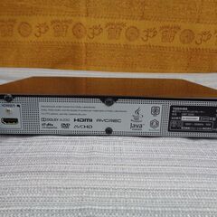 TOSHIBA 東芝　ブルーレイディスクプレーヤー　DBP-S500　中古の画像