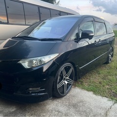 エスティマ❗️車検付き❗️20インチアルミ⭐️車高調付き❗️ローダウンの画像