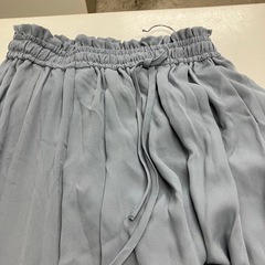 ☆値下げ☆W2504-410 INGNI ガウチョパンツ ブルー レディース Mサイズ 中古の画像