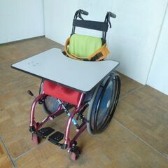 【中古】FORCE 自走 こども用 車いす 折りたたみ 背折れ ...