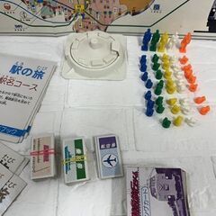 旧タカラ だっこちゃんマーク 日本特急旅行ゲーム ボードゲーム TAKARA 欠品あり 国鉄承認 現状 札幌市 白石区 東札幌の画像