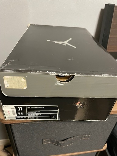 値引き可能希少品NIKE AIRJORDAN ALPHA1 シカゴカラー