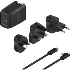 【新古品】ゲンキ GENKI COVERT DOCK Nintendo Switch 対応ドック ブラックの画像