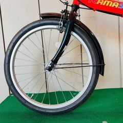 AMASU 折り畳み ・中古自転車 032307の画像