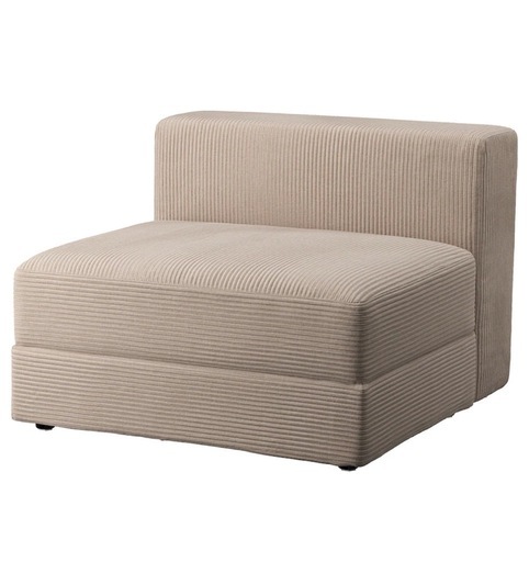 イェッテボ　IKEA1.5人用ソファーカバー　グレーベージュ イェッテボ IKEA1.5人用ソファーカバー グレーベージュ