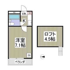 😍初期費用5万円パック🔶ネット無料！⭐️高坂駅徒歩7分！🔶即入居...
