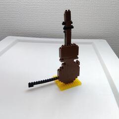 バイオリン　レゴブロックの画像