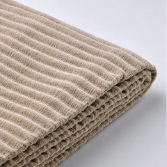 イェッテボ　IKEAソファーアームレストカバー　グレーベージュの画像