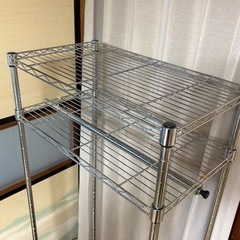 【無料】スチールラック　ハンガーの画像