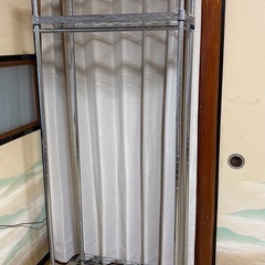 【無料】スチールラック　ハンガーの画像