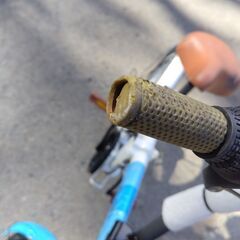 シマノ六段変速　サス有り　未使用　錆あり　移動、保管キズなどありますの画像