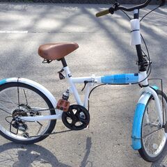 シマノ六段変速　サス有り　未使用　錆あり　移動、保管キズなどありますの画像