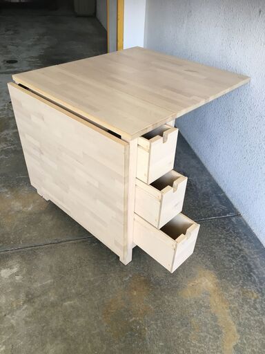 IKEAゲートレッグテーブルNORDEN (サークル) 那覇のテーブルの IKEAゲートレッグテーブルNORDEN (サークル) 那覇のテーブルの