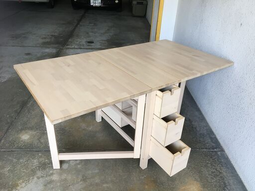 IKEA　ゲートレッグテーブル　NORDEN