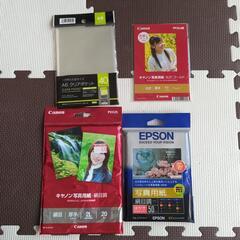 写真用紙、クリアポケット