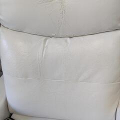 【動作品】電動リクライニングチェア　SISTA シスタ アイラッシュ ネイル マツエク サロン お店用 レザー おしゃれ ソファ カバー付きの画像