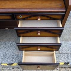 ☆新入荷 ライティングデスク 昭和レトロ デスク+上棚一体型 ☆新入荷 ライティングデスク 昭和レトロ デスク+上棚一体型