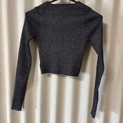 GRL ラメ入りトップス Mサイズの画像