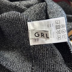 GRL ラメ入りトップス Mサイズの画像