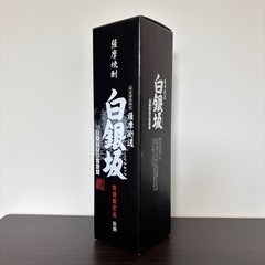 白銀坂 黒麹仕込 37度 1800ml 白金酒造 しろがねざかの画像